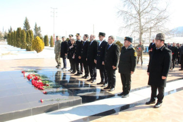 Xocalı  soyqırımı faciəsinin  31-ci  ildönümü  ilə  bağlı,  Aşağı Ağcakənd  qəsəbəsində  tədbir  keçirildi.