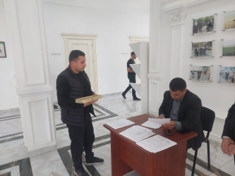 Goranboyda kümçülərə barama toxumu paylanıldı