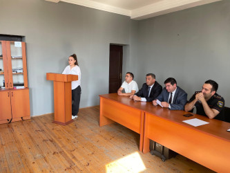 Goranboyda yetkinlik yaşına çatmayanların və gənclərin təlim-tərbiyyəsi ilə bağlı maarifləndirici tədbir keçirildi