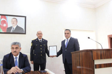 Goranboyda Polis Günü ilə bağlı tədbir keçirildi