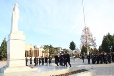 Goranboyda "Ümummilli lider Heydər Əliyevin anım günü" ilə bağlı,  tədbir keçirildi