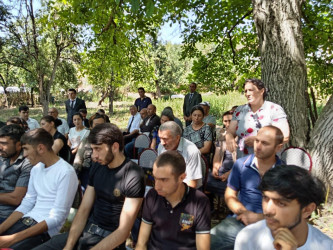 Goranboyda növbəti səyyar qəbul Buzluq kəndində keçirildi
