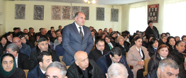 Goranboyda növbəti səyyar qəbul Boluslu kəndində keçirildi