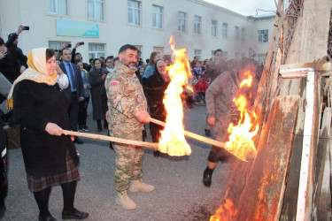 Goranboyun Tap Qaraqoyunlu kəndində od çərşənbəsi təmtaraqla qeyd edildi.