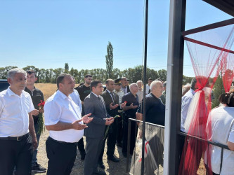 Goranboyda şəhid Səfiyar Məmmədov və Ümid İmamquliyevin il dönümü ilə bağlı məzarları ziyarət olundu