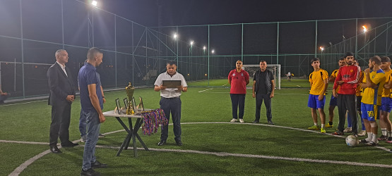 Goranboy rayonunda "Yaşıl dünya naminə həmrəylik ili" çərçivəsində mini-futbol üzrə "Goranboy rayon kuboku" keçirildi