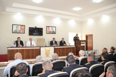 Goranboyda Polis Günü ilə bağlı tədbir keçirildi
