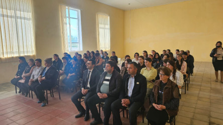 Goranboyda “uşaqlara qarşı hər cür zorakılığın mənfi nəticələri haqqında” maarifləndirmə tədbiri keçirildi