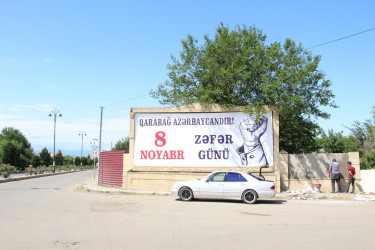 Goranboyda  genişmiqyaslı abadlıq və yenidənqurma işləri surətlə davam etdirilir