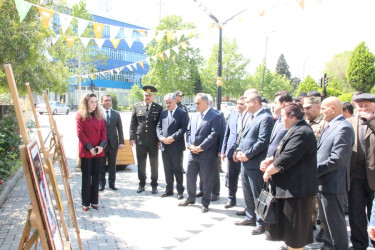 Goranboyda Ümummilli Lider Heydər Əliyevin 103-cü ildönümü ilə bağlı kitab festivalı keçirildi