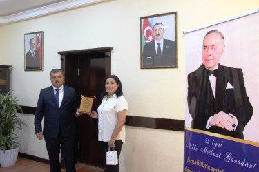 Goranboyda 22 iyul-Milli Mətbuat Günü qeyd edildi