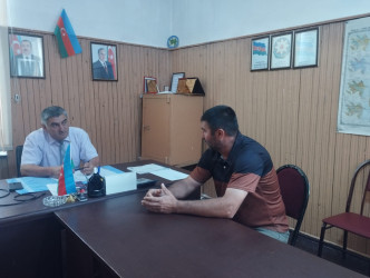 Goranboyda vətəndaş qəbulları davam edir