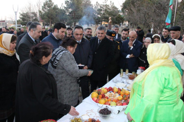 Goranboyun Tap Qaraqoyunlu kəndində od çərşənbəsi təmtaraqla qeyd edildi.