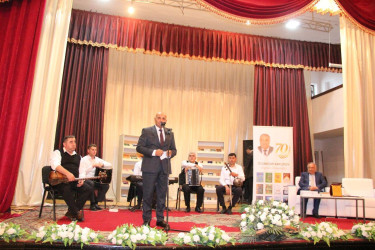 Goranboyda şair, yazıçı-publisist İsgəndər Səklikovun 70 illik yubileyinə həsr olunmuş tədbir keçirildi