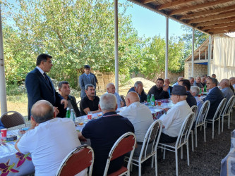 Goranboyda şəhid ailəsinə göstərilən diqqət və qayğının növbəti nümunəsi