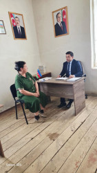 Goranboyda vətəndaş qəbulları mütəmadi olaraq davam etdirilir