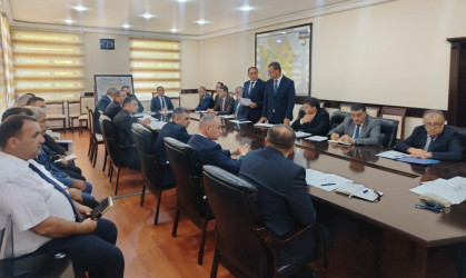 Goranboyda, əhalinin sosial problemlərinin öyrənilməsi və həlli məqsədilə inzibati ərazi dairələri üzrə nümayəndələri və yerli bələdiyyələrlə növbəti iclas keçirildi