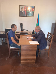 Goranboyda vətəndaş qəbulları davam edir
