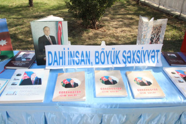 Goranboy şəhərində “2023-cü il-Heydər Əliyev ili”  ilə bağlı,  kitab sərgisi təşkil edildi.