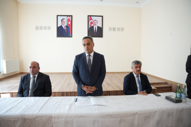 Goranboyda növbəti səyyar qəbul Aşağı Ağcakənd qəsəbəsində keçirildi