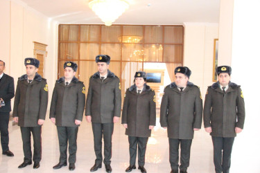Goranboyda,  Səfərbərlik və Hərbi Xidmətə Çağırış üzrə Dövlət Xidməti işçilərinin Peşə Bayramı Günü qeyd edildi