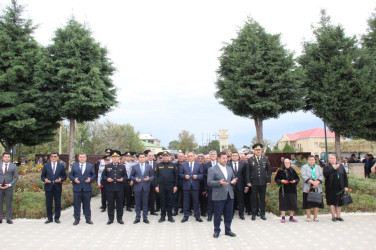 Goranboyda “27 sentyabr-Anım Günü” nün beşinci ildönümü ilə bağlı tədbir keçirildi