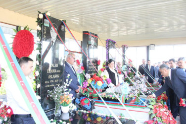 27 sentyabr-Anım Günü”nün beşinci ildönümü ilə bağlı Səfikürd Şəhidlər Xiyabanında şəhidlərimizin məzarları ziyarət olundu