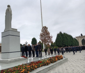 Goranboyda Ümummilli Lider Heydər Əliyevin anım günü ilə bağlı ümumrayon tədbiri keçirildi