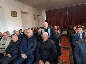 Goranboyda növbəti səyyar qəbul Nizami kəndində keçirildi