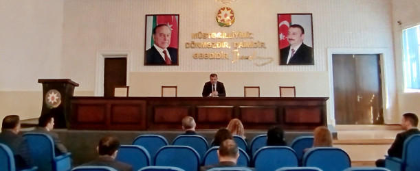 Goranboy rayon İcra Hakimiyyətində Aparat iclası keçirildi