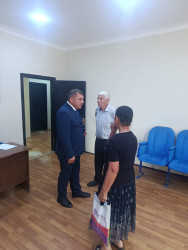 Goranboyda vətəndaş qəbulları davam edir