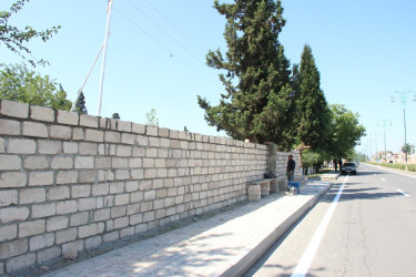 Goranboyda genişmiqyaslı abadlıq və yenidənqurma işləri davam etdirilir