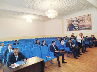Goranboy rayon İcra Hakimiyyətində aparat iclası keçirildi