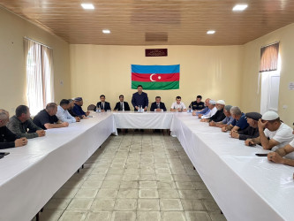 Goranboyda Məhərrəmlik ayının başlanması ilə əlaqədar din xadimləri ilə növbəti görüş keçirildi