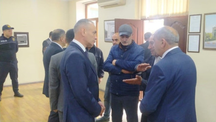 Goranboy rayon İcra Hakimiyyətində vətəndaşların müraciətləri dinlənildi
