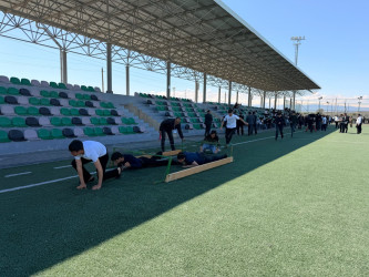 "Goranboy 2026-Gənclər Paytaxtı" layihəsi çərçivəsində "Şahin" hərbi-idman oyunu üzrə Goranboy rayon birinciliyi keçirildi.