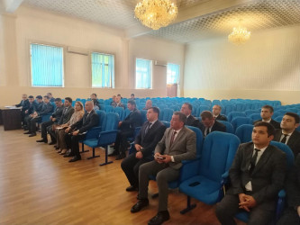 Goranboy rayon İcra Hakimiyyətində aparat iclası keçirildi