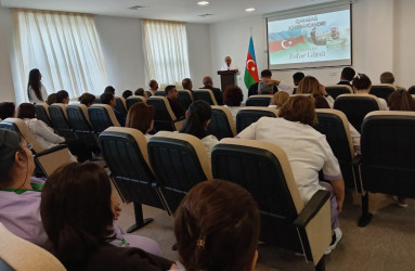 Goranboyda “Zəfərin qazanılmasında tibb işçilərinin qəhrəmanlığı” adlı konfrans keçirildi