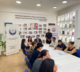 Goranboyda “Gender əsaslı mübarizə” mövzusunda maarifləndirici tədbir keçirildi