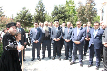 Goranboyda Ümummilli Lider Heydər Əliyevin 103-cü ildönümü ilə bağlı kitab festivalı keçirildi