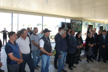 “27 sentyabr-Anım Günü”nün beşinci ildönümü ilə bağlı Balakürd qəbirstanlığında və Şəhidlər Xiyabanında şəhidlərimizin məzarları ziyarət olundu