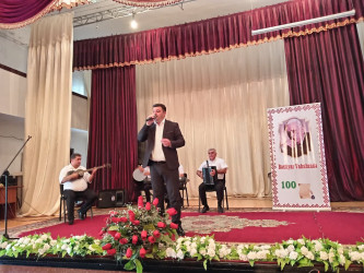 Goranboyda Xalq şairi Bəxtiyar Vahabzadənin 100 illiyi qeyd olundu