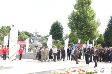 Goranboyda 15  iyun – Milli Qurtuluş günü münasibəti ilə tədbir keçirildi