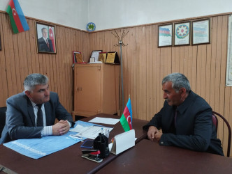 Goranboyda vətəndaşların müraciətlərinə xüsusi diqqət yetirilir