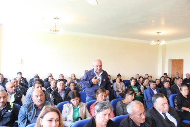 Yolqulular kəndində səyyar qəbul keçirildi