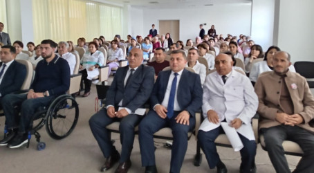 Goranboyda “Zəfərin qazanılmasında tibb işçilərinin qəhrəmanlığı” adlı konfrans keçirildi