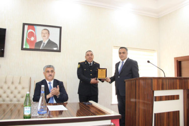 Goranboyda Polis Günü ilə bağlı tədbir keçirildi