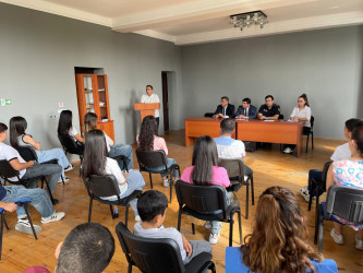 Goranboyda yetkinlik yaşına çatmayanların və gənclərin təlim-tərbiyyəsi ilə bağlı maarifləndirici tədbir keçirildi