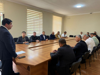 Goranboyda cəzaçəkmə müəssisələrindən azad edilmiş şəxslərin sosial reinteqrasiyası və məşğulluğu mövzusunda tədbir keçirdi