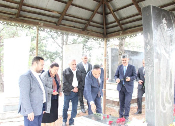 “27 sentyabr-Anım Günü”nün beşinci ildönümü ilə bağlı Tap Qaraqoyunluda şəhidlərimizin məzarları ziyarət olundu
